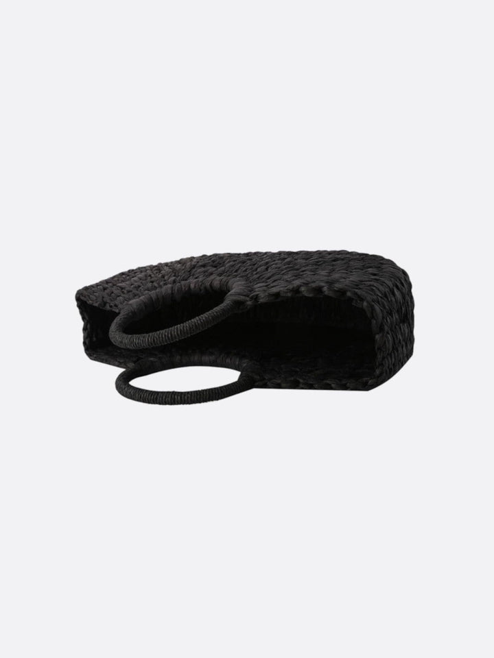 Black wicker bag<br>Nysa