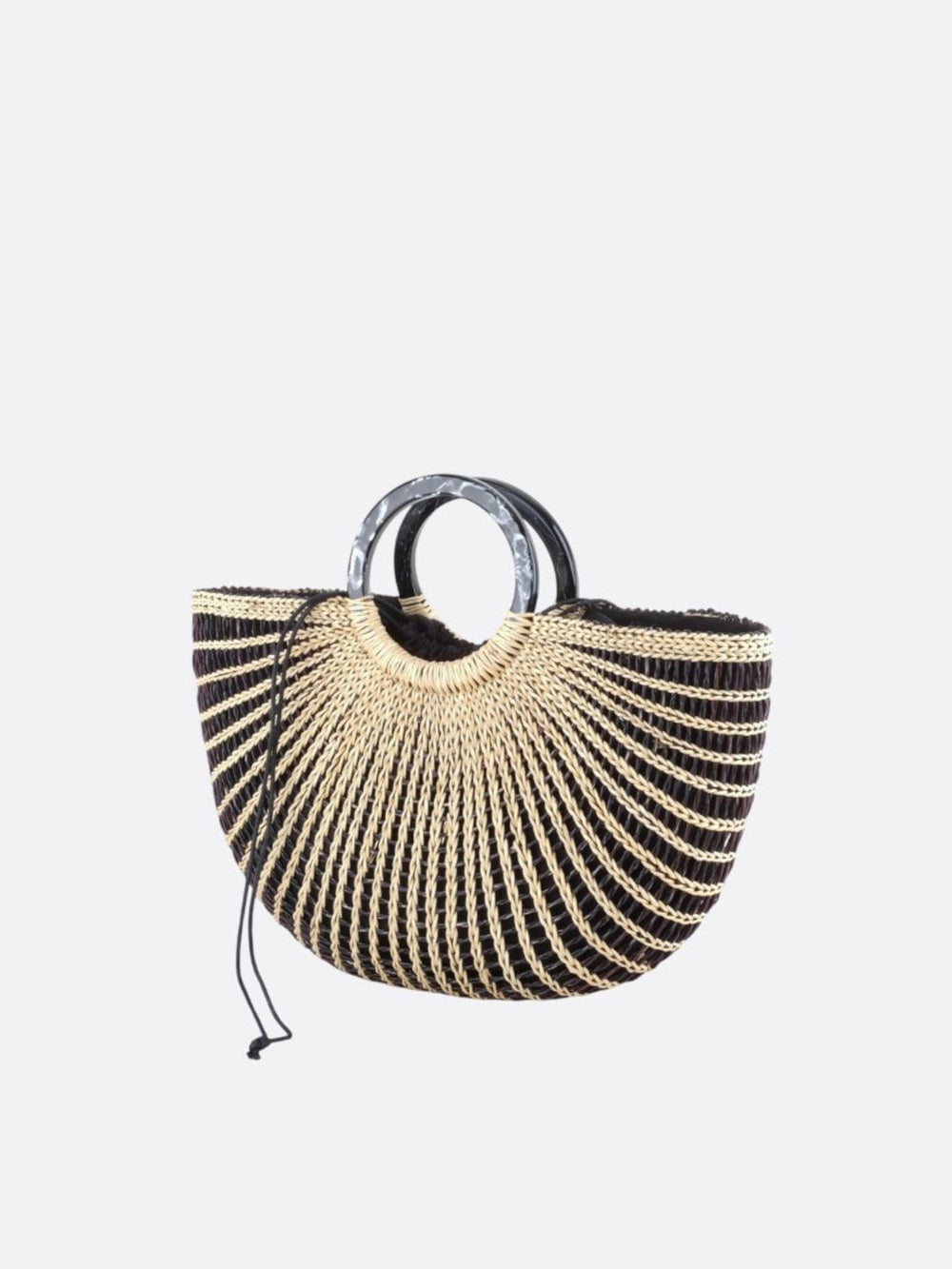panier noir et blanc