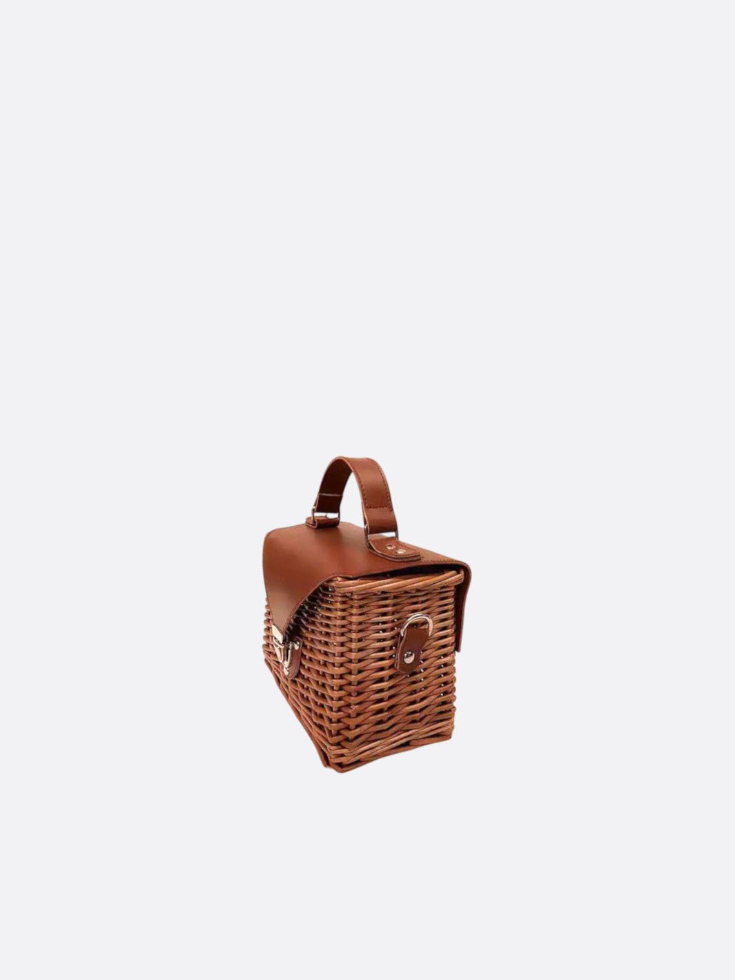 Rectangular rattan bag<br>Bastia