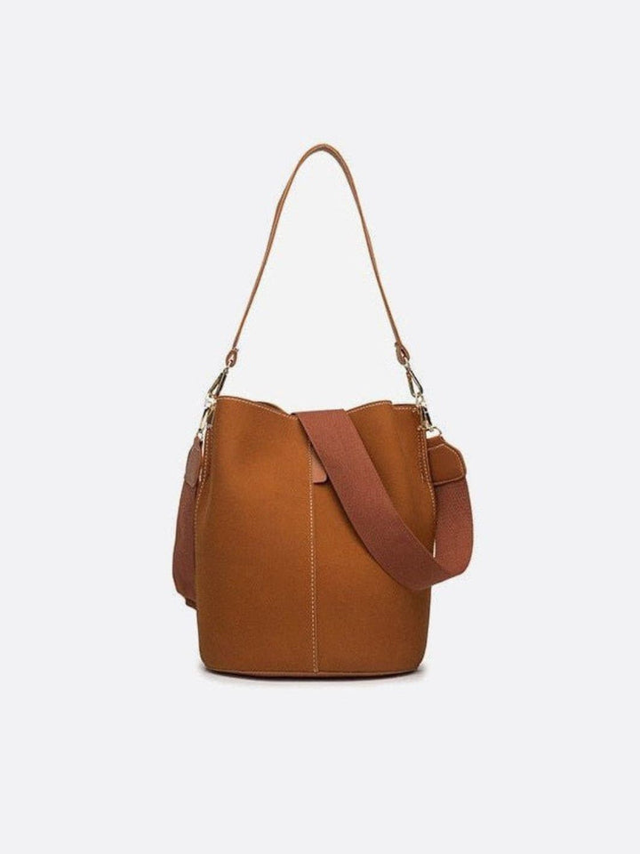 Sac seau cuir