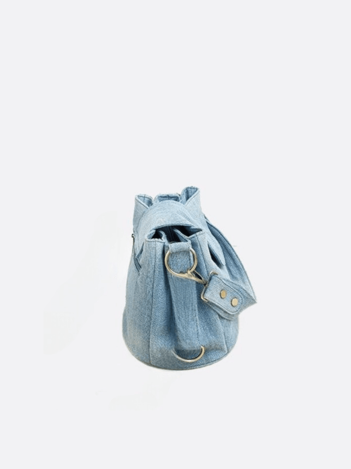 Denim bucket bag<br>Dakota