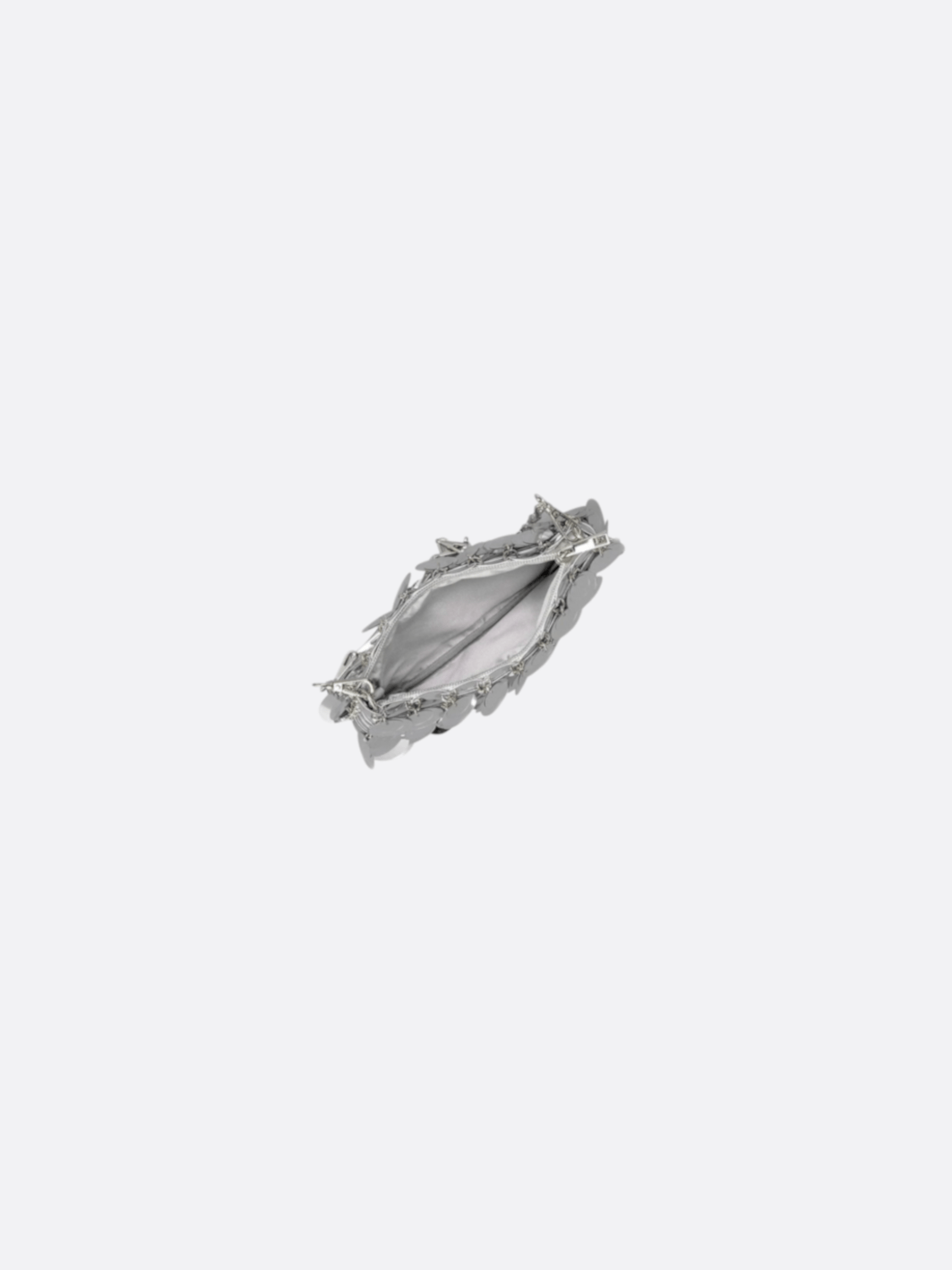 Silver sequin bag<br> Selene