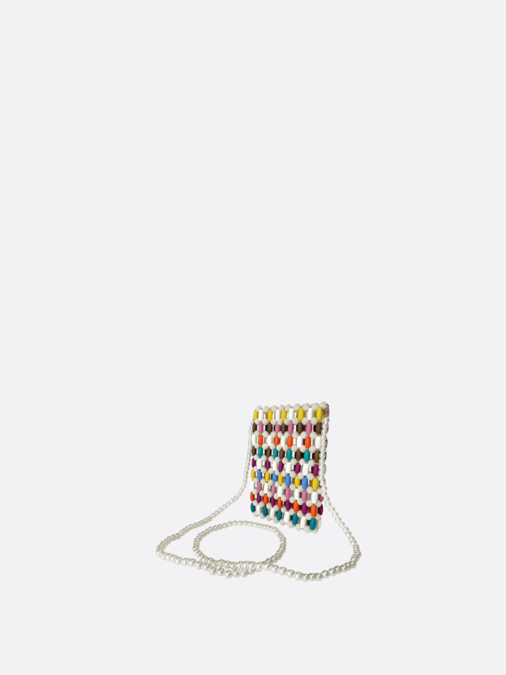 pochette telephone perle