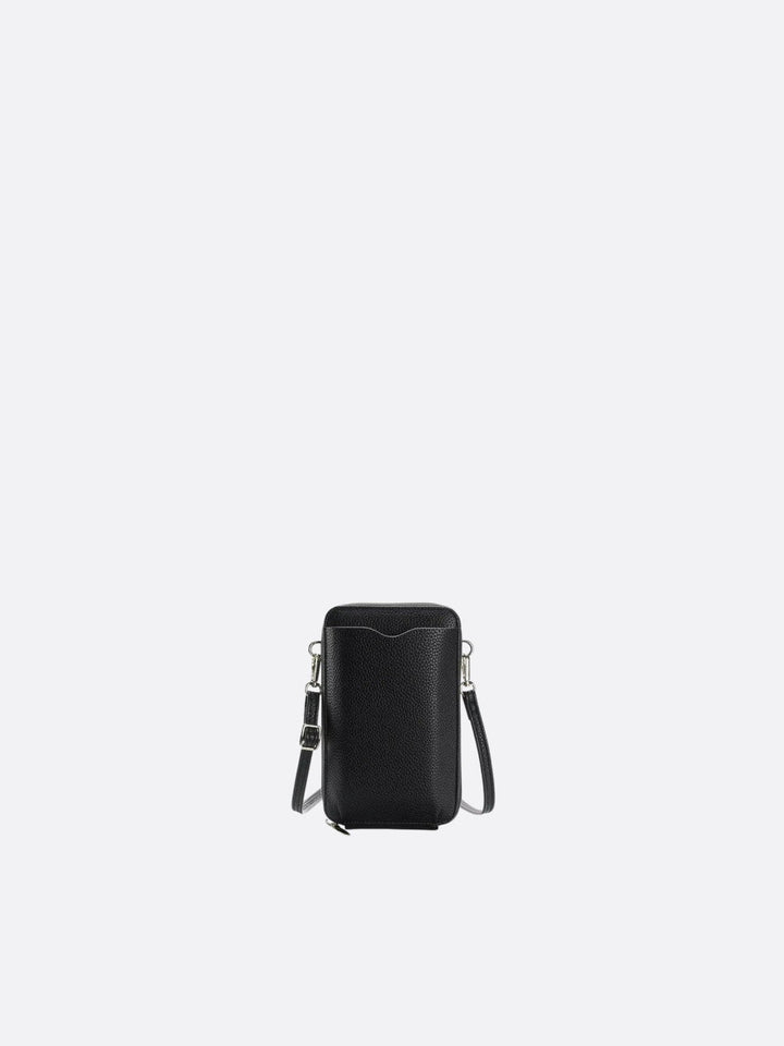 sac téléphone portefeuille noir