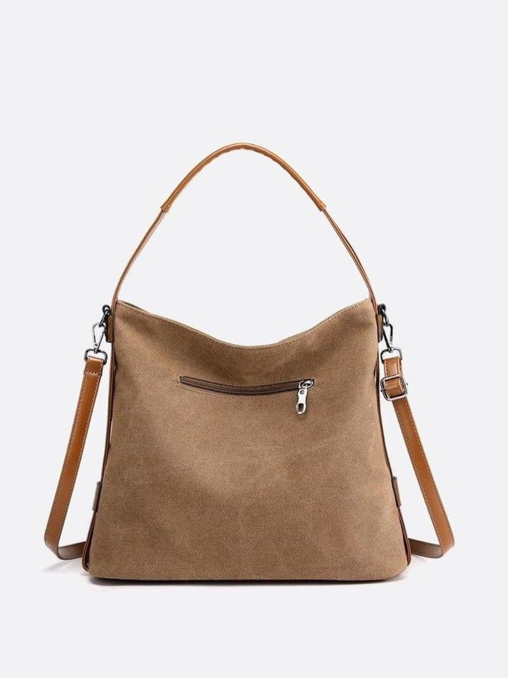 Multicolored canvas bag