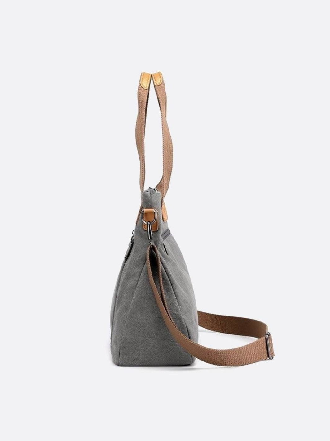 Multi-pocket canvas bag